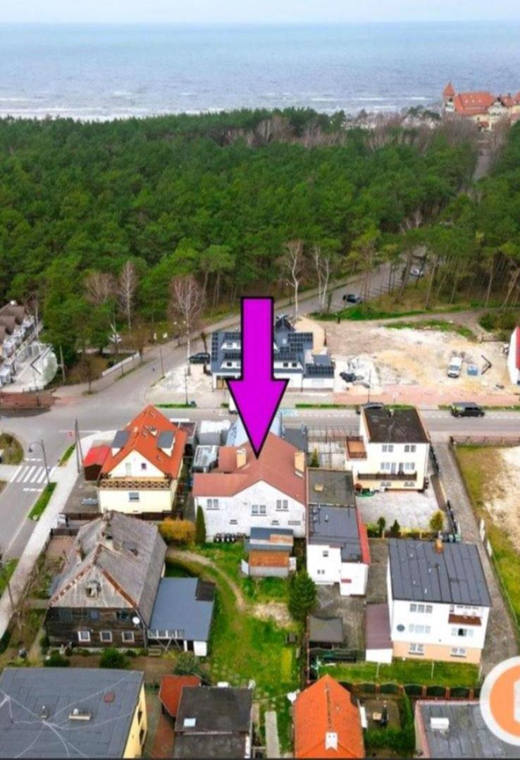 Pokoje Goscinne Nad Morzem Łeba Eksteriør billede